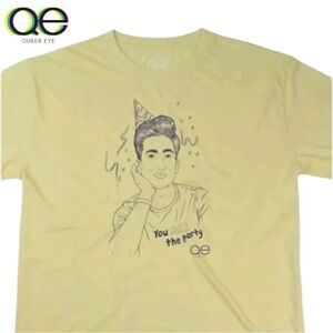 NWT Queer Eye Official You are The Party T-Shirt Shirt M XXL